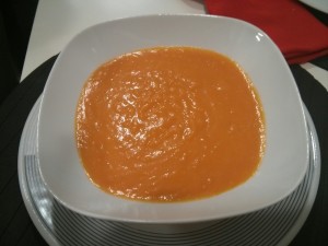 Crema de zanahoria