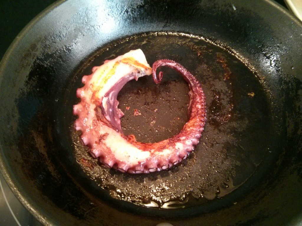 Pulpo a la parrilla