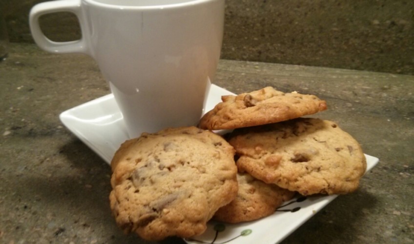 Cookies de chocolate y almendra