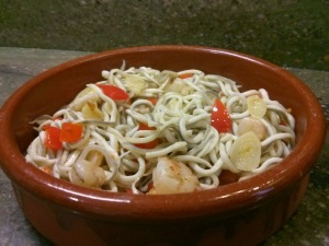 Gulas al ajillo