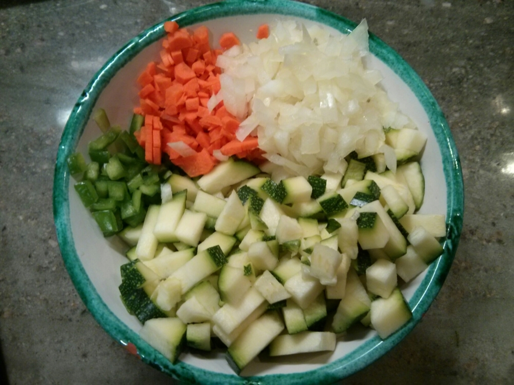 Pasta con verduras