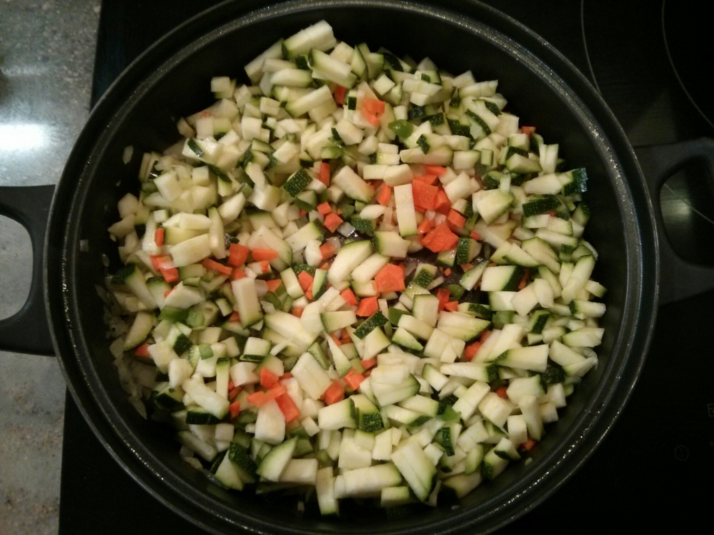 Pasta con verduras