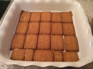 Tarta de galletas y chocolate