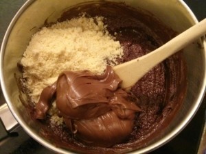 Galletas doble chocolate y nueces