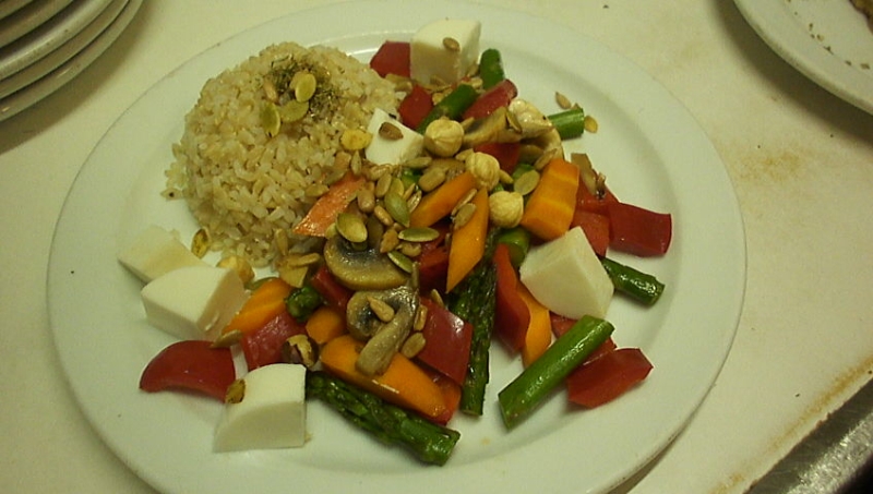 Arroz con verduras