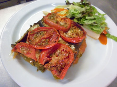 Toumbet con tomate