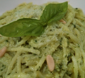 Pasta al pesto