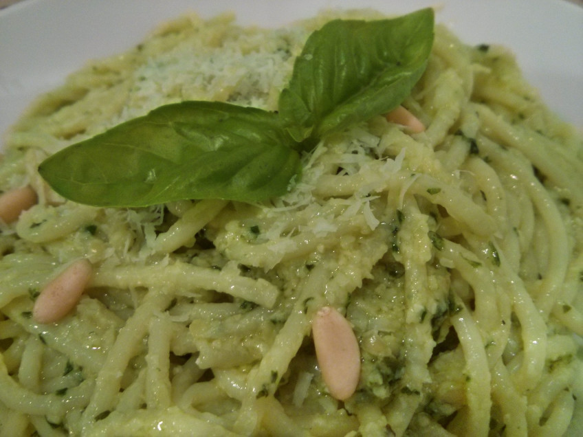 Pasta al pesto