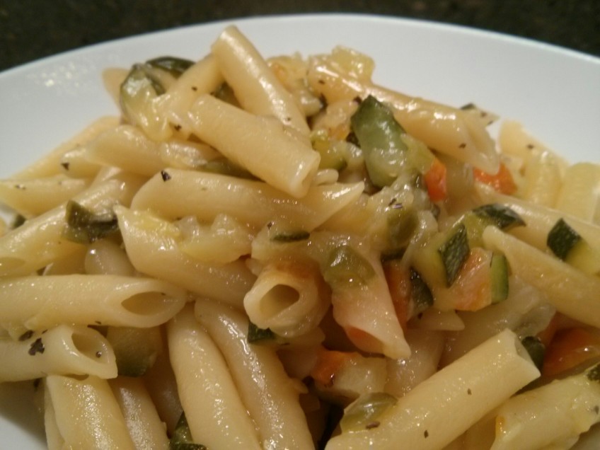 Pasta con verduras