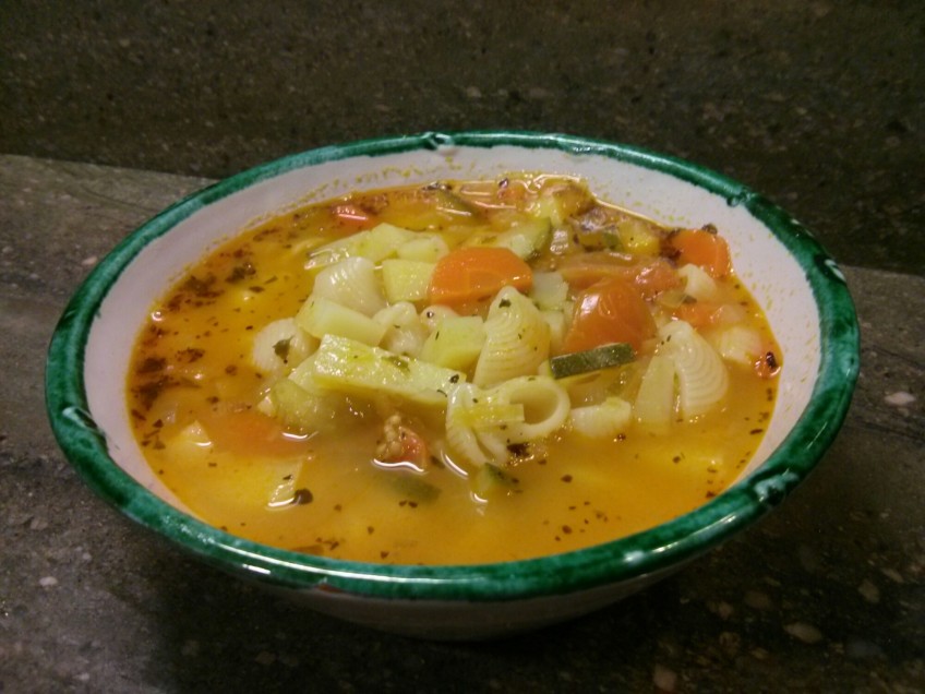 Sopa minestrone